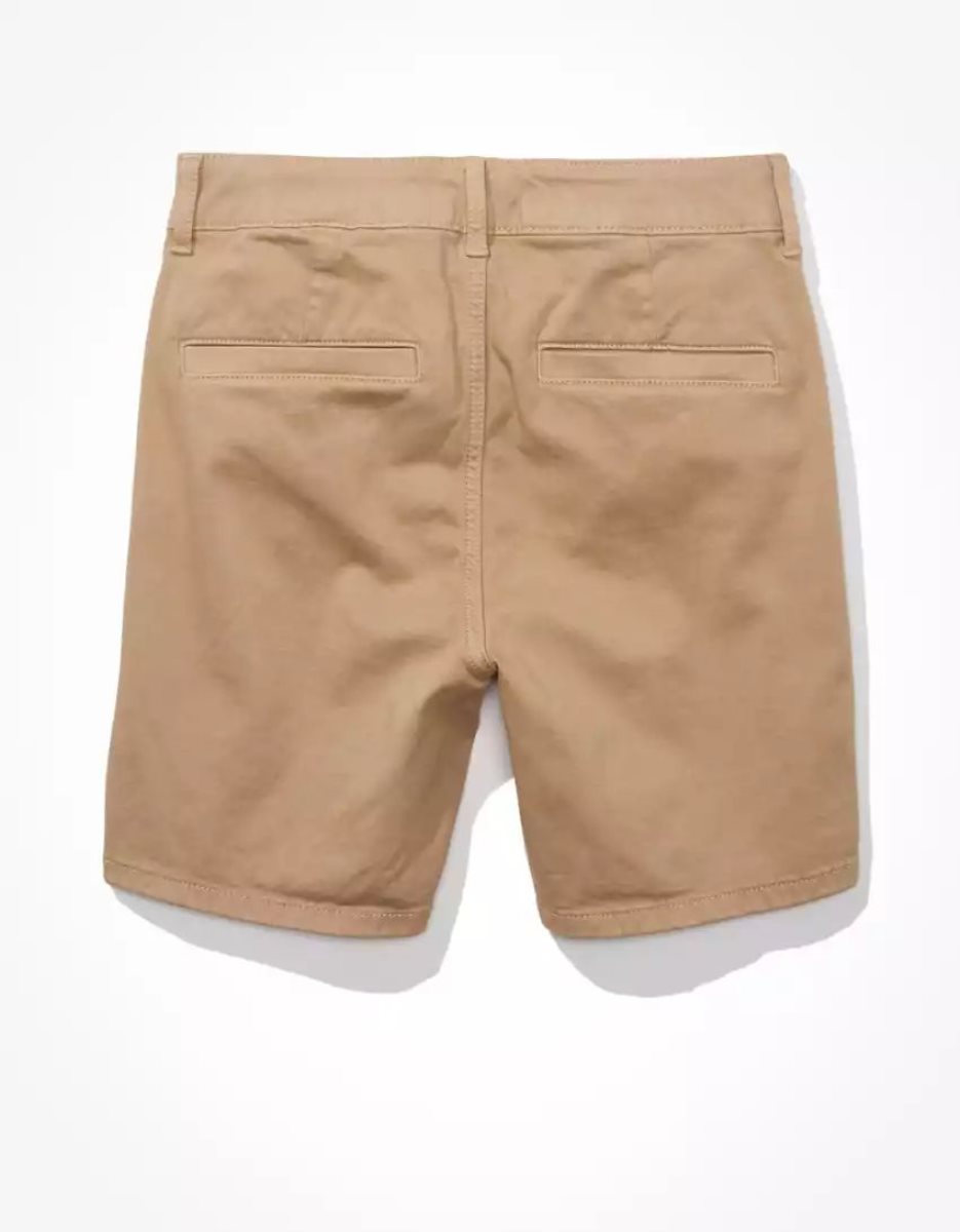 Shorts American Eagle AE Stretch Khaki Mince Bermuda Multicolore Femme | LQB-08127491